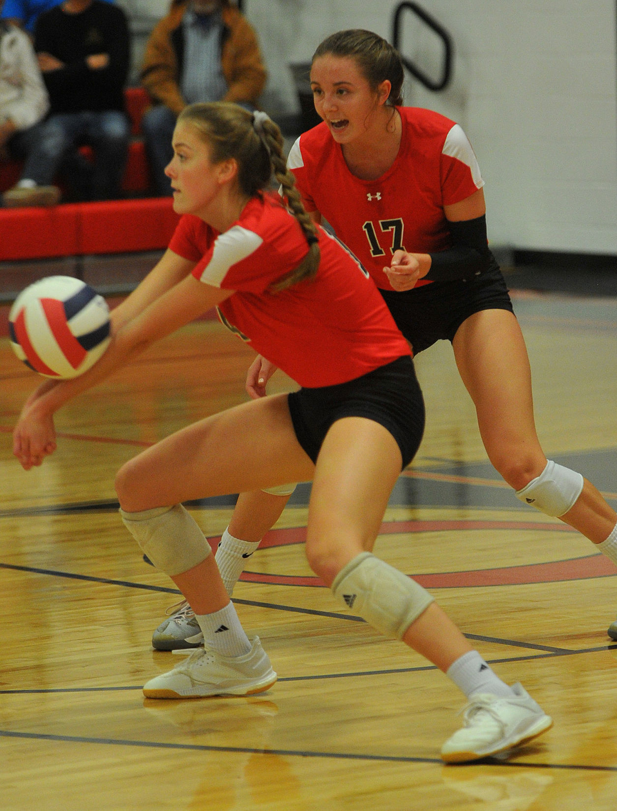 Orion vs Fulton volleyball.